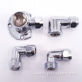 Chrome brass pneumatic fittings